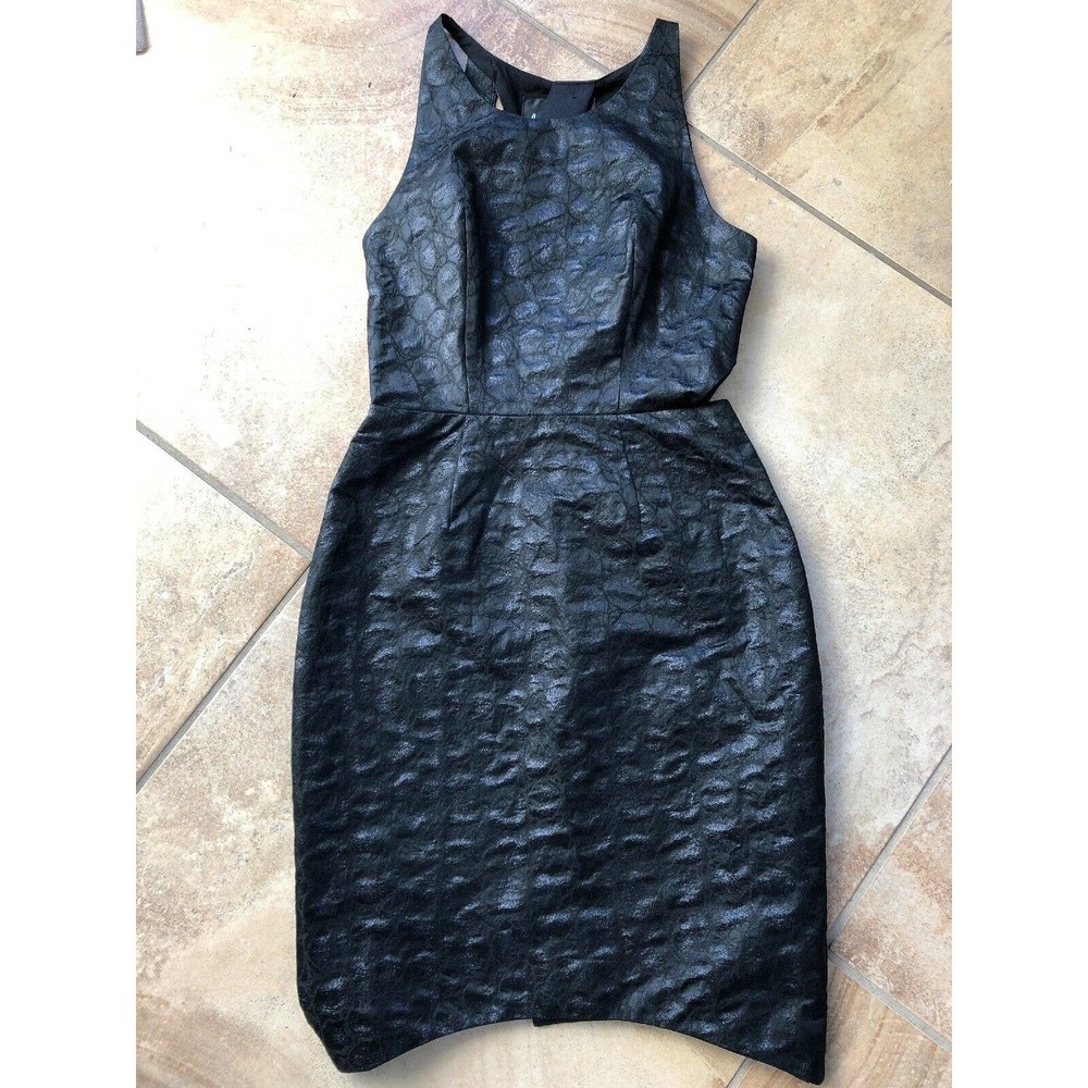 Angelys Baled Cut Out Back Cocktail Dress 4